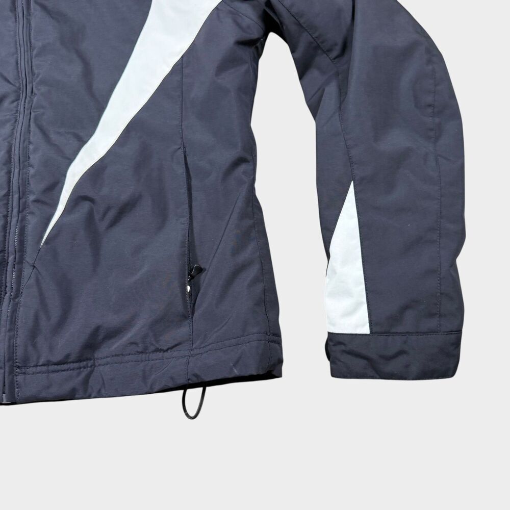 Spyder Women’s Ski Jacket Size 10 12 Large Black White Insulated Thinsulate Snow - Picture 9 of 14
